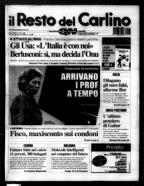 Il Resto del Carlino : giornale dell'Emilia